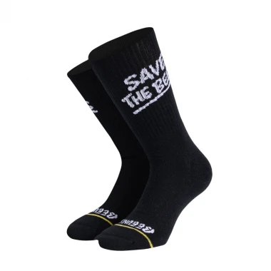 BEE UNUSUAL SAVE THE BESS HT SOCKS BLACK