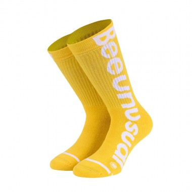 BEE UNUSUAL CORE FT SOCKS LEMON