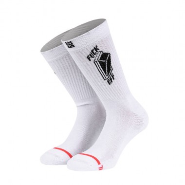 BEE UNUSUAL SWITCH OFF HT SOCKS WHITE