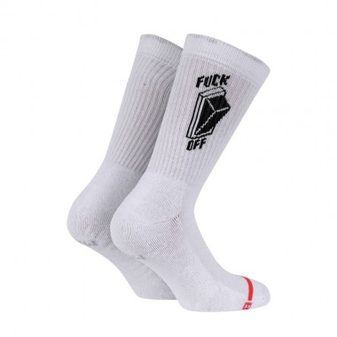 BEE UNUSUAL SWITCH OFF HT SOCKS WHITE