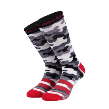 BEE UNUSUAL HIGH AF FT WINTER CAMO SOCKS MULTICOLOR