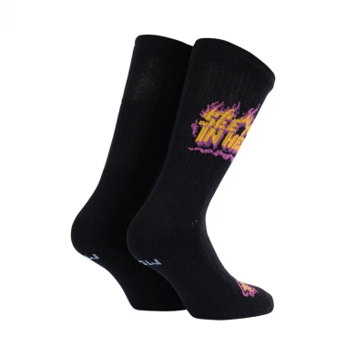 BEE UNUSUAL SEE YOU IN HELL SOCKS BLACK