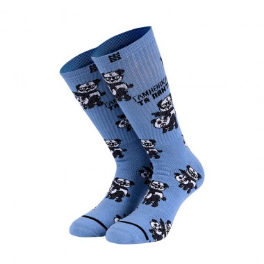 BEE UNUSUAL TA PANTA SOCKS BLUE