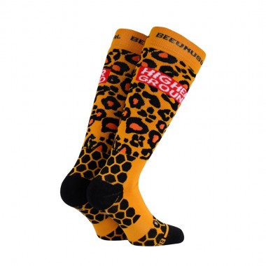 BEE UNUSUAL PERFORMANCE HIGHER GROUND SKI SOCKS MULTICOLOR