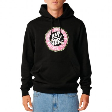 RIP CURL STREAMLINE HOODIE BLACK
