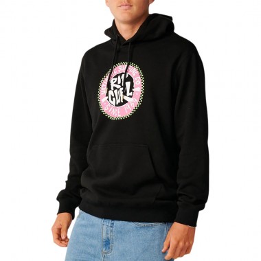 RIP CURL STREAMLINE HOODIE BLACK