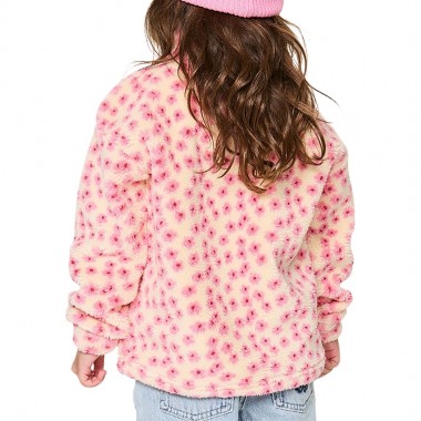 RIP CURL PARTY WAVE K POLAR ZIP FLEECE PEACH
