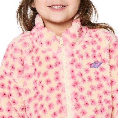 RIP CURL PARTY WAVE K POLAR ZIP FLEECE PEACH