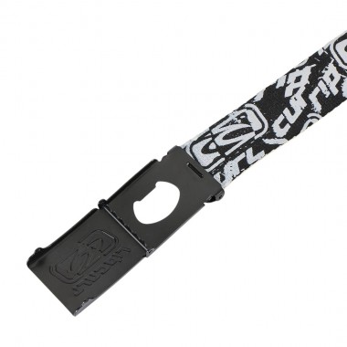 RIP CURL ARCHIVE REVO WEBBING BELT BLACK/WHITE