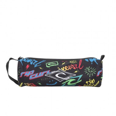 RIP CURL PENCIL CASE 1 COMPARTMENT BACK TO SCHOOL MULTICOLOR