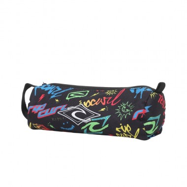 RIP CURL PENCIL CASE 1 COMPARTMENT BACK TO SCHOOL MULTICOLOR
