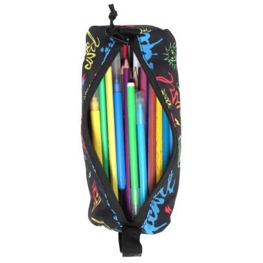 RIP CURL PENCIL CASE 1 COMPARTMENT BACK TO SCHOOL MULTICOLOR