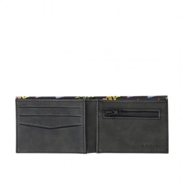 RIP CURL SESSIONS PU SLIM BI-FOLD WALLET MULTICO