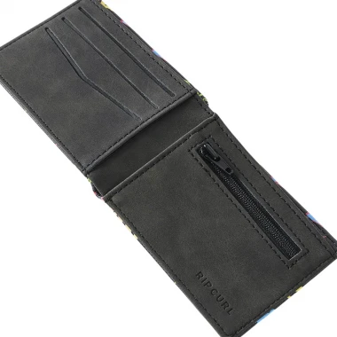 RIP CURL SESSIONS PU SLIM BI-FOLD WALLET MULTICO