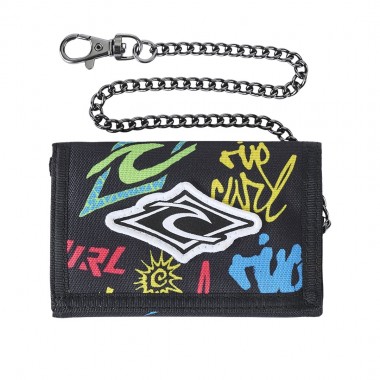 RIP CURL SESSIONS CHAIN TRI-FOLD SURF WALLET MULTICO