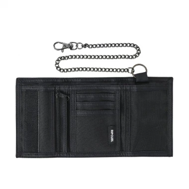 RIP CURL SESSIONS CHAIN TRI-FOLD SURF WALLET BLACK/NAVY