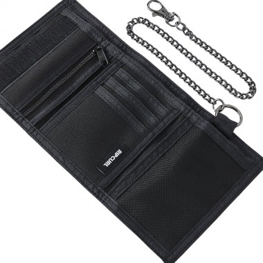 RIP CURL SESSIONS CHAIN TRI-FOLD SURF WALLET BLACK/NAVY