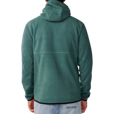 RIP CURL DEPARTED ZIP POLAR FLEECE MUTED GREEN