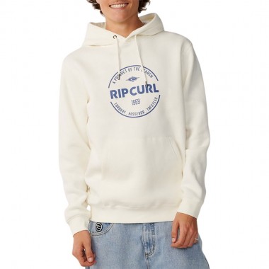 RIP CURL STAPLE HOODIE BONE