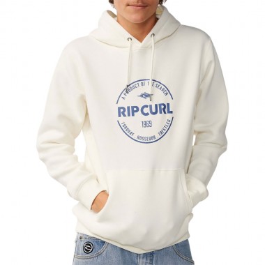 RIP CURL STAPLE HOODIE BONE