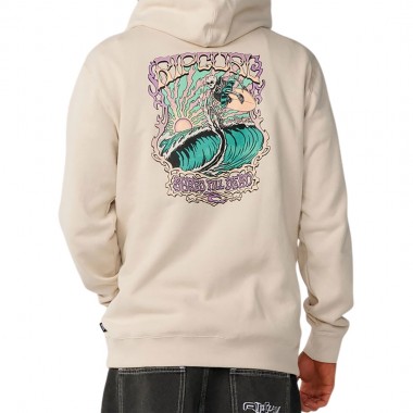 RIP CURL AIR SHRED HOODIE VINTAGE WHITE