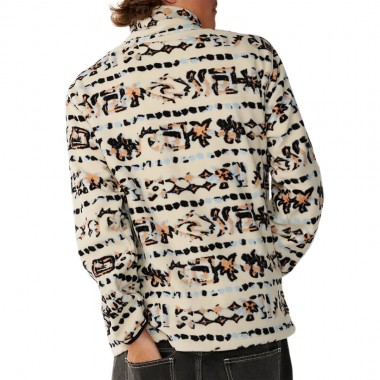 RIP CURL SESSIONS ZIP POLAR FLEECE VINTAGE WHITE