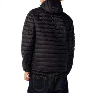 RIP CURL S-SERIES DWR HOODED PUFFER JACKET BLACK