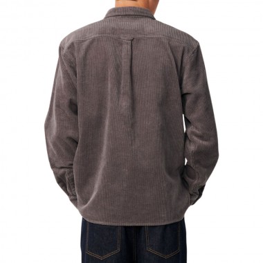 RIP CURL PREMIUM SURF CORD LS SHIRT DEEP MUSHROOM
