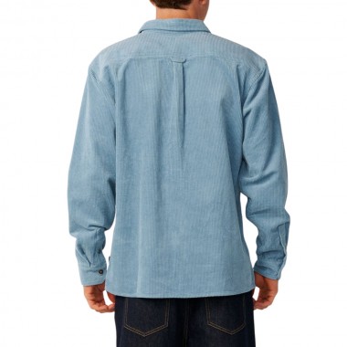 RIP CURL PREMIUM SURF CORD LS SHIRT CITADEL BLUE