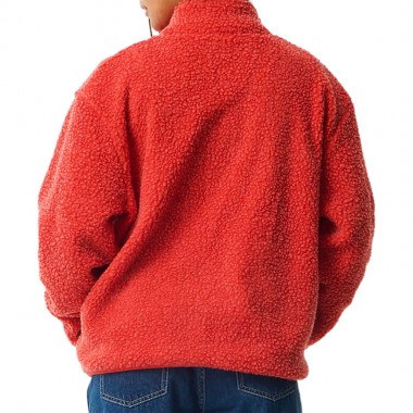 RIP CURL EVERY DAY W ZIP POLAR FLEECE RED