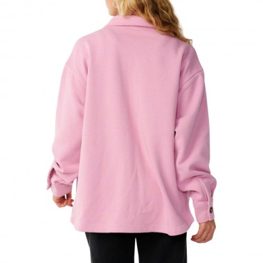 RIP CURL RETRO SWELL W FLEECE OVERSHIRT LILAC