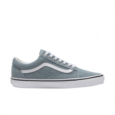 VANS OLD SKOOL DENIM SHOES BLUE/WHITE