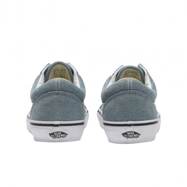 VANS OLD SKOOL DENIM SHOES BLUE/WHITE