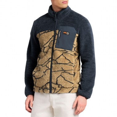 PROTEST PRTLEGACY OUTDOOR FULL ZIP FLEECE BAMBOO BEIGE