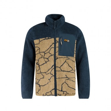 PROTEST PRTLEGACY OUTDOOR FULL ZIP FLEECE BAMBOO BEIGE