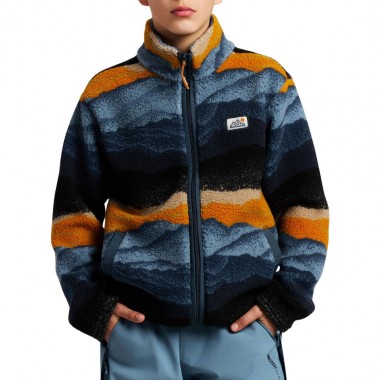 PROTEST PRTROONEY JR FULL ZIP FLEECE TWILIGHT NAVY