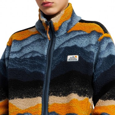 PROTEST PRTROONEY JR FULL ZIP FLEECE TWILIGHT NAVY
