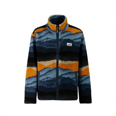 PROTEST PRTROONEY JR FULL ZIP FLEECE TWILIGHT NAVY