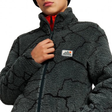 PROTEST PRTLUC JR FULL ZIP FLEECE EVERGREEN