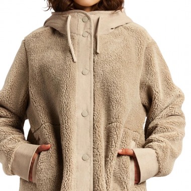 PROTEST PRTKATIA W OUTDOOR LONG JACKET BAMBOO BEIGE