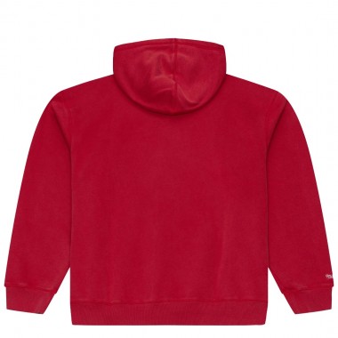 MITCHELL & NESS NBA CORE ESS CHICAGO BULLS HOODIE SCARLET