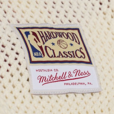 MITCHELL & NESS NBA RETRO ROOTS BULLS SWEATER JERSEY CREAM