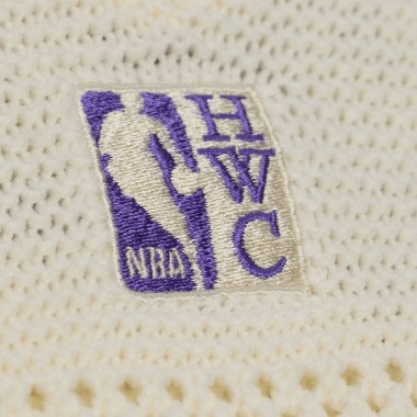 MITCHELL & NESS NBA RETRO ROOTS LA LAKERS SWEATER JERSEY CREAM