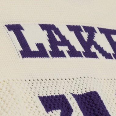 MITCHELL & NESS NBA RETRO ROOTS LA LAKERS SWEATER JERSEY CREAM