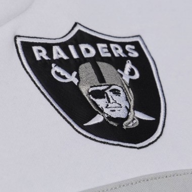 MITCHELL & NESS NFL RAIDERS TEAM COLOR HEAD COACH HOODIE BLACK
