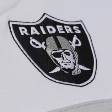 MITCHELL & NESS NFL RAIDERS TEAM COLOR HEAD COACH HOODIE BLACK