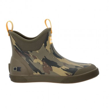 SALTY CREW XTRATUF LEGACY ELEVATE ANKLE DECK BOOT CAMO GREEN
