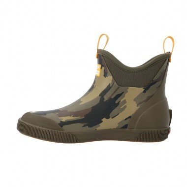 SALTY CREW XTRATUF LEGACY ELEVATE ANKLE DECK BOOT CAMO GREEN