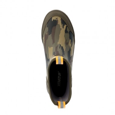 SALTY CREW XTRATUF LEGACY ELEVATE ANKLE DECK BOOT CAMO GREEN