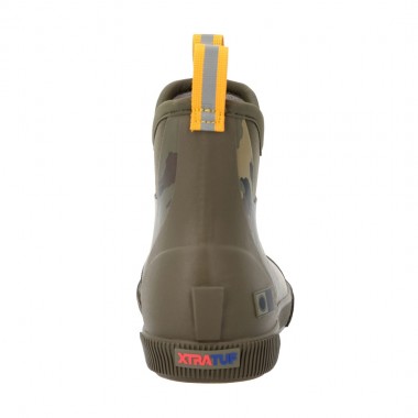 SALTY CREW XTRATUF LEGACY ELEVATE ANKLE DECK BOOT CAMO GREEN